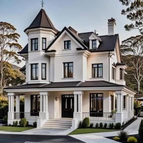 Villa Doors-White Color